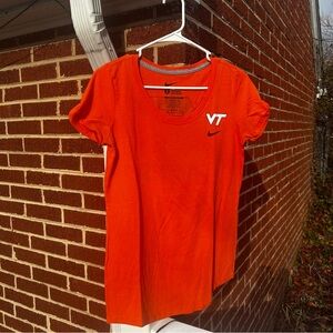Nike Women's Bright Orange VT Short Sleeve Tee
